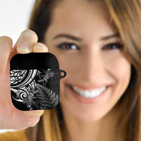 New Zealand Lizard AirPods Case Silver Fern Aotearoa Maori LT14 - Polynesian Pride