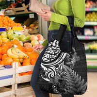 New Zealand Lizard Grocery Bag Silver Fern Aotearoa Maori LT14 - Polynesian Pride