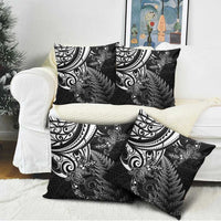 New Zealand Lizard Pillow Cover Silver Fern Aotearoa Maori - Polynesian Pride