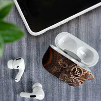 Personalised Polynesia Zodiac Capricorn AirPods Case Galaxy Polynesian Pattern Chest Tattoo Style LT14 - Polynesian Pride