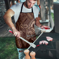 Personalised Polynesia Zodiac Capricorn Apron Galaxy Polynesian Pattern Chest Tattoo Style LT14 - Polynesian Pride
