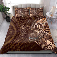 Personalised Polynesia Zodiac Capricorn Bedding Set Galaxy Polynesian Pattern Chest Tattoo Style LT14 - Polynesian Pride