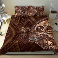 Personalised Polynesia Zodiac Capricorn Bedding Set Galaxy Polynesian Pattern Chest Tattoo Style LT14 - Polynesian Pride