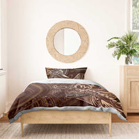 Personalised Polynesia Zodiac Capricorn Bedding Set Galaxy Polynesian Pattern Chest Tattoo Style LT14 - Polynesian Pride