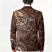 Personalised Polynesia Zodiac Capricorn Blazer Galaxy Polynesian Pattern Chest Tattoo Style LT14 - Polynesian Pride