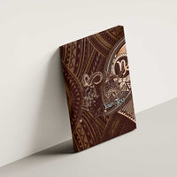 Personalised Polynesia Zodiac Capricorn Canvas Wall Art Galaxy Polynesian Pattern Chest Tattoo Style LT14 - Polynesian Pride
