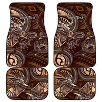 Personalised Polynesia Zodiac Capricorn Car Mats Galaxy Polynesian Pattern Chest Tattoo Style LT14 - Polynesian Pride