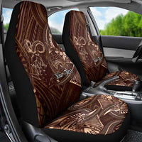 Personalised Polynesia Zodiac Capricorn Car Seat Cover Galaxy Polynesian Pattern Chest Tattoo Style LT14 - Polynesian Pride