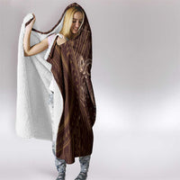Personalised Polynesia Zodiac Capricorn Hooded Blanket Galaxy Polynesian Pattern Chest Tattoo Style LT14 - Polynesian Pride