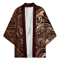 Personalised Polynesia Zodiac Capricorn Kimono Galaxy Polynesian Pattern Chest Tattoo Style