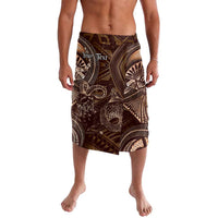 Personalised Polynesia Zodiac Capricorn Lavalava Galaxy Polynesian Pattern Chest Tattoo Style LT14 Brown - Polynesian Pride