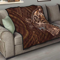 Personalised Polynesia Zodiac Capricorn Quilt Galaxy Polynesian Pattern Chest Tattoo Style LT14 - Polynesian Pride