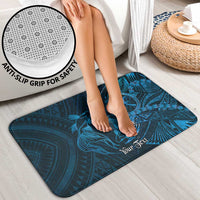 Personalised Polynesia Zodiac Pisces Bathroom Set Galaxy Polynesian Pattern Chest Tattoo Style LT14 - Polynesian Pride