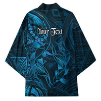 Personalised Polynesia Zodiac Pisces Kimono Galaxy Polynesian Pattern Chest Tattoo Style