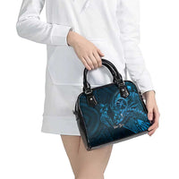 Personalised Polynesia Zodiac Pisces Shoulder Handbag Galaxy Polynesian Pattern Chest Tattoo Style LT14 - Polynesian Pride
