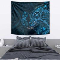 Personalised Polynesia Zodiac Pisces Tapestry Galaxy Polynesian Pattern Chest Tattoo Style LT14 - Polynesian Pride