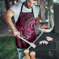 Personalised Polynesia Zodiac Libra Apron Galaxy Polynesian Pattern Chest Tattoo Style LT14 - Polynesian Pride