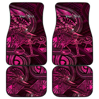 Personalised Polynesia Zodiac Libra Car Mats Galaxy Polynesian Pattern Chest Tattoo Style LT14 - Polynesian Pride