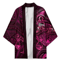 Personalised Polynesia Zodiac Libra Kimono Galaxy Polynesian Pattern Chest Tattoo Style