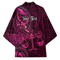 Personalised Polynesia Zodiac Libra Kimono Galaxy Polynesian Pattern Chest Tattoo Style