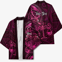 Personalised Polynesia Zodiac Libra Kimono Galaxy Polynesian Pattern Chest Tattoo Style