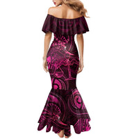 Personalised Polynesia Zodiac Libra Mermaid Dress Galaxy Polynesian Pattern Chest Tattoo Style LT14 - Polynesian Pride