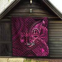Personalised Polynesia Zodiac Libra Quilt Galaxy Polynesian Pattern Chest Tattoo Style LT14 - Polynesian Pride