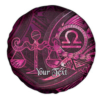 Personalised Polynesia Zodiac Libra Spare Tire Cover Galaxy Polynesian Pattern Chest Tattoo Style LT14 - Polynesian Pride