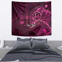 Personalised Polynesia Zodiac Libra Tapestry Galaxy Polynesian Pattern Chest Tattoo Style LT14 - Polynesian Pride
