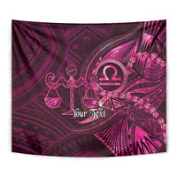 Personalised Polynesia Zodiac Libra Tapestry Galaxy Polynesian Pattern Chest Tattoo Style LT14 - Polynesian Pride
