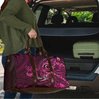 Personalised Polynesia Zodiac Libra Travel Bag Galaxy Polynesian Pattern Chest Tattoo Style LT14 - Polynesian Pride