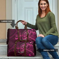 Personalised Polynesia Zodiac Libra Travel Bag Galaxy Polynesian Pattern Chest Tattoo Style LT14 - Polynesian Pride