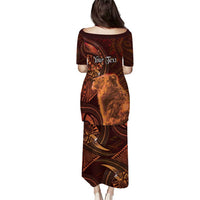 Personalised Polynesia Zodiac Leo Family Matching Puletasi and Hawaiian Shirt Galaxy Polynesian Pattern Chest Tattoo Style LT14 - Polynesian Pride
