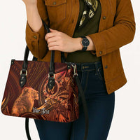 Personalised Polynesia Zodiac Leo Leather Bag Galaxy Polynesian Pattern Chest Tattoo Style LT14 - Polynesian Pride