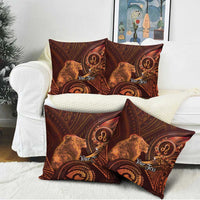 Personalised Polynesia Zodiac Leo Pillow Cover Galaxy Polynesian Pattern Chest Tattoo Style LT14 - Polynesian Pride