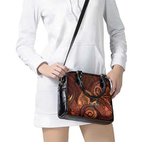 Personalised Polynesia Zodiac Leo Shoulder Handbag Galaxy Polynesian Pattern Chest Tattoo Style LT14 - Polynesian Pride