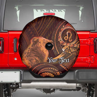 Personalised Polynesia Zodiac Leo Spare Tire Cover Galaxy Polynesian Pattern Chest Tattoo Style LT14 - Polynesian Pride