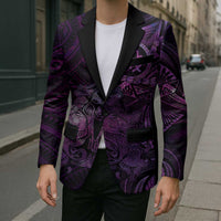 Personalised Polynesia Zodiac Virgo Blazer Galaxy Polynesian Pattern Chest Tattoo Style LT14 - Polynesian Pride