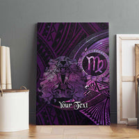 Personalised Polynesia Zodiac Virgo Canvas Wall Art Galaxy Polynesian Pattern Chest Tattoo Style LT14 - Polynesian Pride