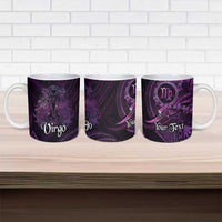 Personalised Polynesia Zodiac Virgo Ceramic Mug Galaxy Polynesian Pattern Chest Tattoo Style LT14 - Polynesian Pride