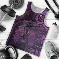 Personalised Polynesia Zodiac Virgo Men Tank Top Galaxy Polynesian Pattern Chest Tattoo Style LT14 - Polynesian Pride