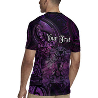Personalised Polynesia Zodiac Virgo Rugby Jersey Galaxy Polynesian Pattern Chest Tattoo Style LT14 - Polynesian Pride