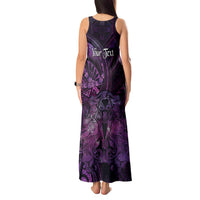 Personalised Polynesia Zodiac Virgo Tank Maxi Dress Galaxy Polynesian Pattern Chest Tattoo Style LT14 - Polynesian Pride