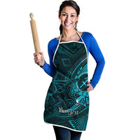 Personalised Polynesia Zodiac Sagittarius Apron Galaxy Polynesian Pattern Chest Tattoo Style LT14 - Polynesian Pride