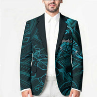 Personalised Polynesia Zodiac Sagittarius Blazer Galaxy Polynesian Pattern Chest Tattoo Style LT14 - Polynesian Pride
