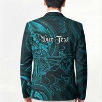 Personalised Polynesia Zodiac Sagittarius Blazer Galaxy Polynesian Pattern Chest Tattoo Style LT14 - Polynesian Pride