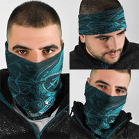 Personalised Polynesia Zodiac Sagittarius Neck Gaiter Galaxy Polynesian Pattern Chest Tattoo Style LT14 - Polynesian Pride