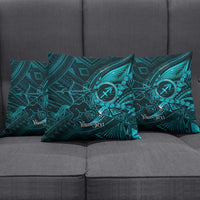 Personalised Polynesia Zodiac Sagittarius Pillow Cover Galaxy Polynesian Pattern Chest Tattoo Style LT14 - Polynesian Pride
