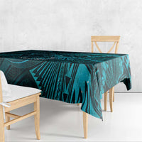 Personalised Polynesia Zodiac Sagittarius Tablecloth Galaxy Polynesian Pattern Chest Tattoo Style LT14 - Polynesian Pride