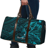 Personalised Polynesia Zodiac Sagittarius Travel Bag Galaxy Polynesian Pattern Chest Tattoo Style LT14 - Polynesian Pride